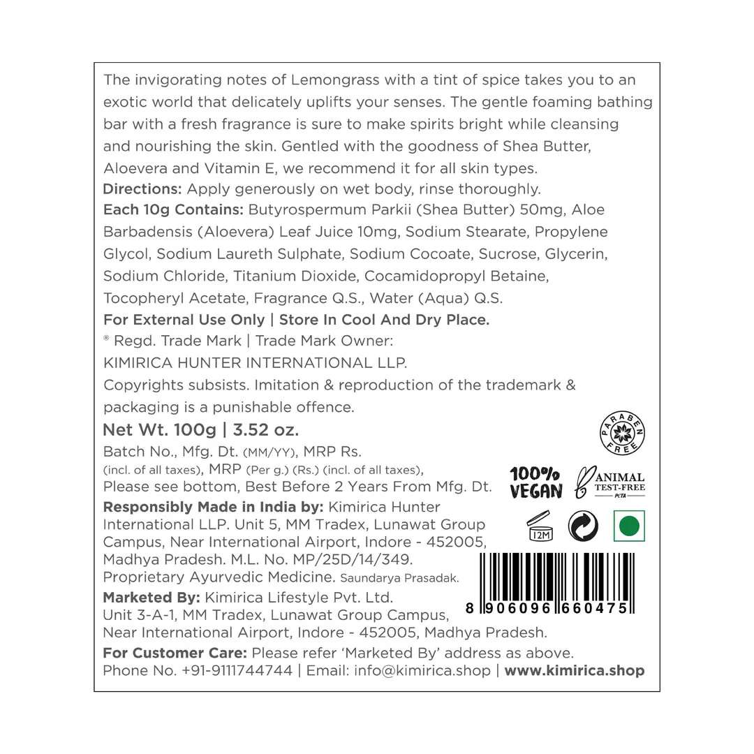 Shea Lemongrass Soap - Image 6