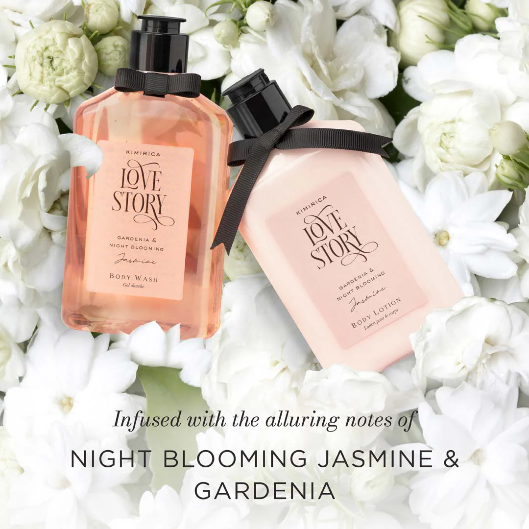 Jasmine body wash & body lotion duo - Image 3