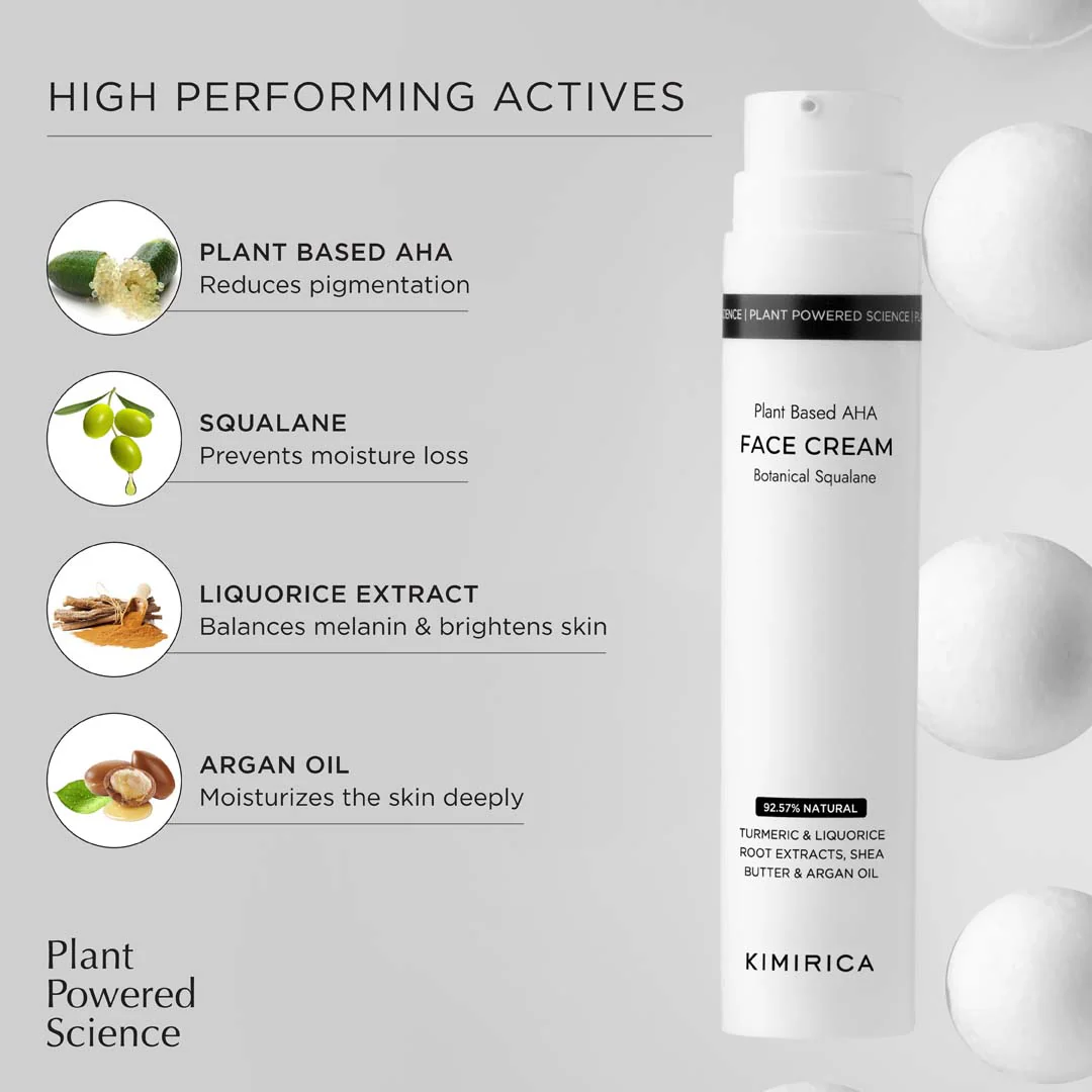 Plant-based AHA Brightening Face Cream - Image 5