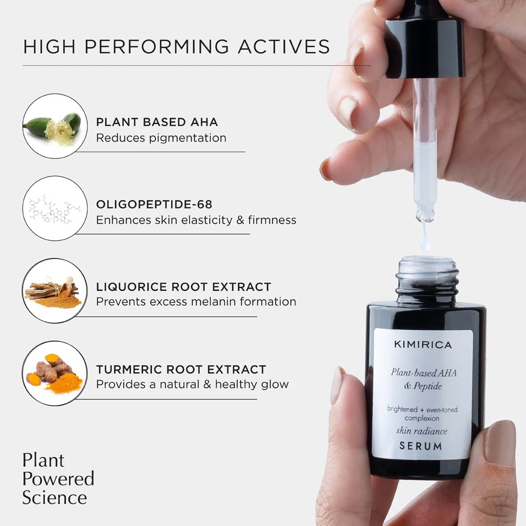 Plant-based AHA Brightening serum - Image 5